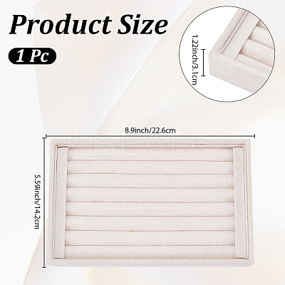 Velvet Ring Organizer Display Trays ODIS-SP0002-20C-1