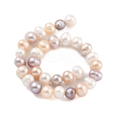 Natural Cultured Freshwater Pearl Beads Strands PEAR-C003-13E-1