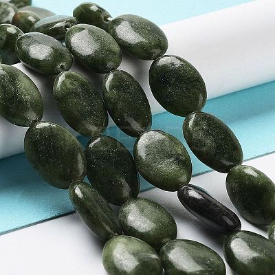 Natural Chinese Southern Jade Beads Strands G-L164-A-32-1