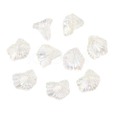 Transparent Acrylic Bead Caps OACR-G054-03-M-1