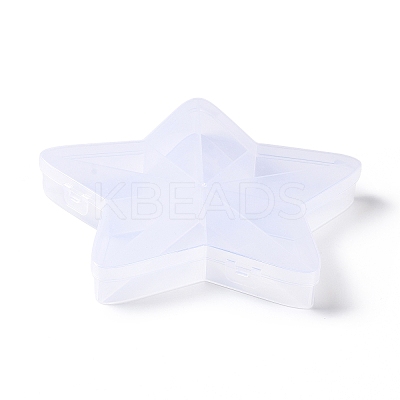 10 Grids Transparent Plastic Box CON-B009-06-1