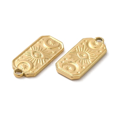 Ion Plating(IP) 316L Surgical Stainless Steel Pendants STAS-F302-27G-1