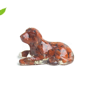 Resin Dog Display Decoration PW-WGF94F5-11-1
