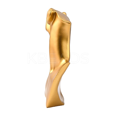 High End Resin Side Body Model Portrait Jewelry Stand NDIS-B001-03D-1