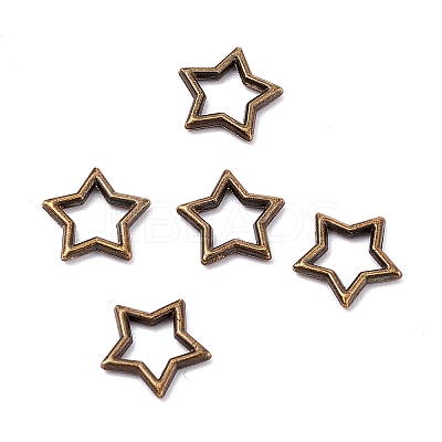 Zinc Alloy Links PALLOY-WH0036-21AB-1