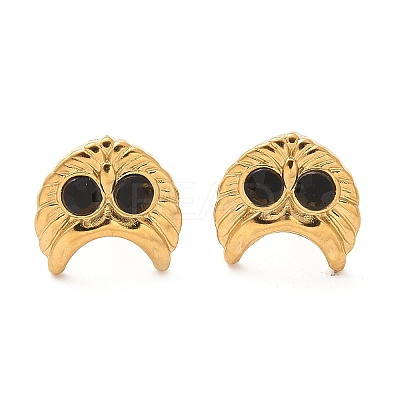 304 Stainless Steel Stud Earrings EJEW-F361-02G-1