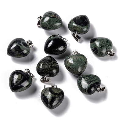 Natural Kambaba Jasper Pendants G-I311-A15-1