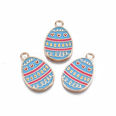 Alloy Enamel Pendants ENAM-S115-154-1