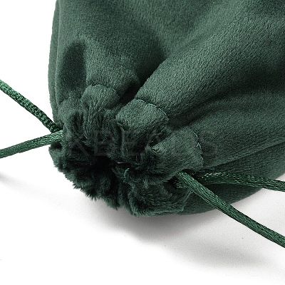 Velvet Jewelry Drawstring Storage Pouches ABAG-P013-02B-05-1