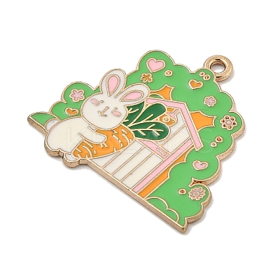 Animal Forest Theme Zinc Alloy Enamel Pendants LS-FIND-Z065-01H-1