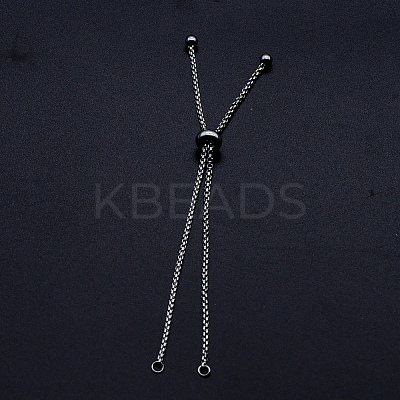 Tarnish Resistant Adjustable 201 Stainless Steel Slider Bracelets Making LS-STAS-S105-JN646-1-1