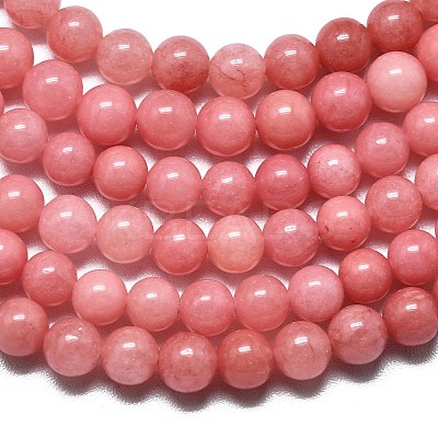 Natural Malaysia Jade Beads Strands G-L645-A01-4mm-20-1