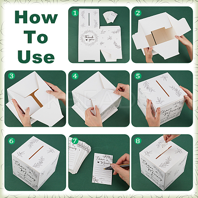 Paper Message Box AJEW-WH0696-371A-1