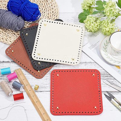 PU Leather Bag Bottom FIND-WH0059-23A-1