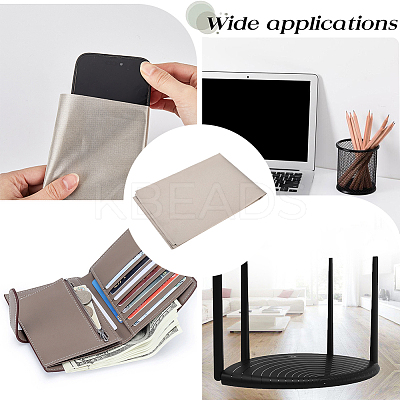 EMF Protection Fabric AJEW-WH0314-712B-01-1
