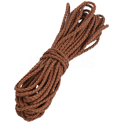 10M Round Imitation Leather Braided Cord WL-GF0001-32C-04-1