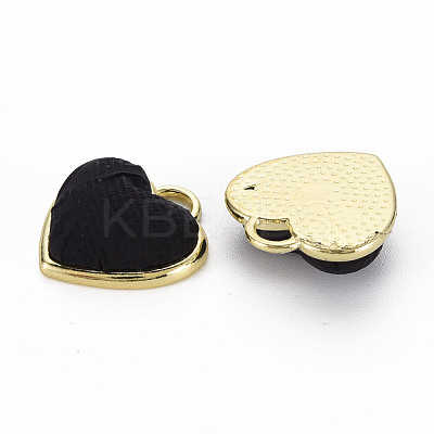 Light Gold Plated Alloy Pendants PALLOY-N154-31C-NR-1