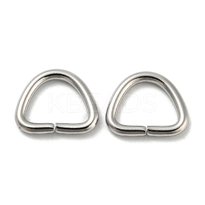Non-Tarnish 304 Stainless Steel D Rings STAS-Z048-02C-1