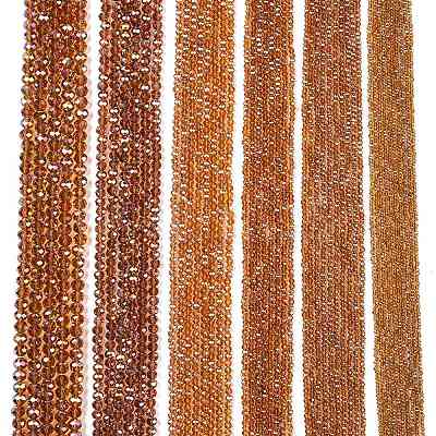 Electroplate Glass Beads Strands EGLA-A044-T8mm-B04-1