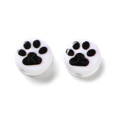 Opaque Acrylic Beads OACR-Z027-04A-01-1