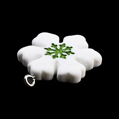 Christmas Theme Opaque Resin Pendants RESI-F054-A10-1