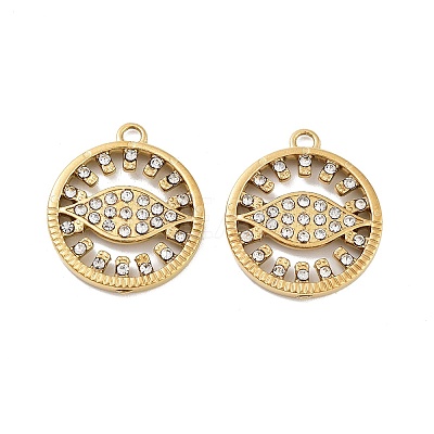 Ion Plating(IP) 316 Stainless Steel Pendants STAS-U014-27G-1