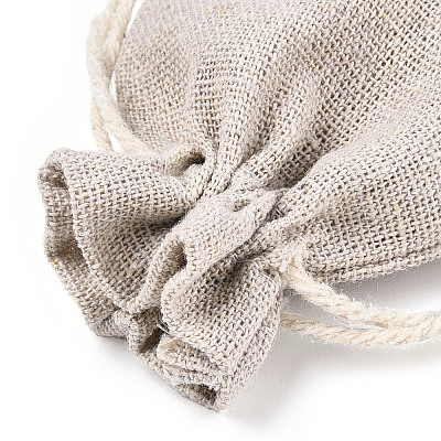 Cotton Cloth Packing Pouches Drawstring Bags ABAG-R011-8X10-01-1