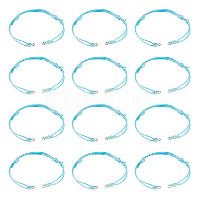 20Pcs Waxed Polyester Cord Bracelet Making AJEW-TAC00088-1