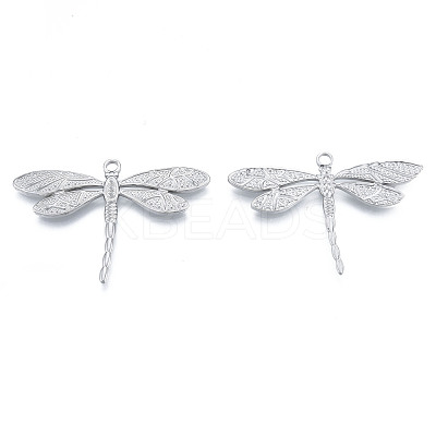 Non-Tarnish 304 Stainless Steel Pendant Rhinestone Settings LS-STAS-N098-196P-1