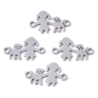 Tarnish Resistant 201 Stainless Steel Links connectors STAS-R104-003P-1