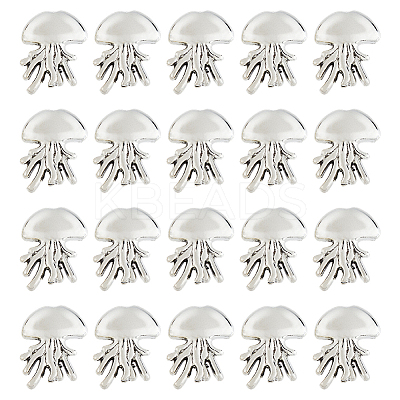 50Pcs Tibetan Style Alloy Beads FIND-DC0006-79-1