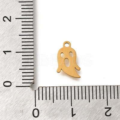 304 Stainless Steel Charms STAS-S144-01G-B-1