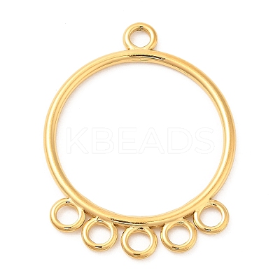 Ion Plating(IP) 304 Stainless Steel Chandelier Component Links STAS-D084-03G-1