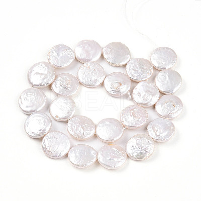 Natural Nucleate Keshi Pearl Beads Strands PEAR-S018-03H-1