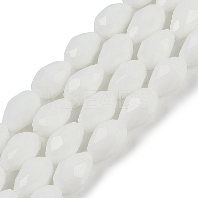 Opaque Solid Color Beads Strands EGLA-N013-P4mm-D02-1