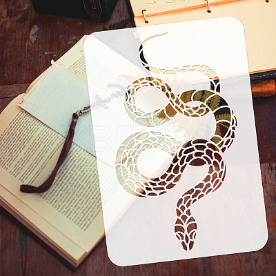 Plastic Drawing Painting Stencils Templates DIY-WH0396-0144-1