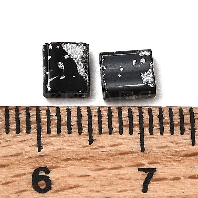 2-Hole Opaque Glass Seed Beads SEED-S023-30C-26-1