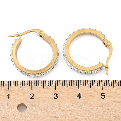 304 Stainless Steel Hoop Earrings EJEW-N0031-11G-1