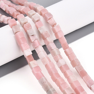 Natural Pink Opal Beads Strands G-T140-44B-02-1
