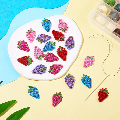 20Pcs 5 Colors Rhinestone Patches PATC-TA0001-07B-1