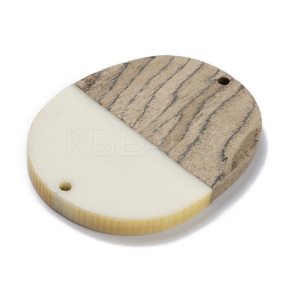 (Defective Closeout Sale: Yellowing) Resin & Wenge Wood Links connectors RESI-XCP0001-16-1