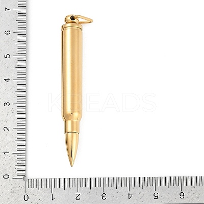 304 Stainless Steel Big Pendants STAS-F310-14G-1
