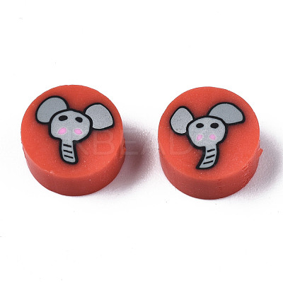 Handmade Polymer Clay Beads CLAY-N008-036G-1