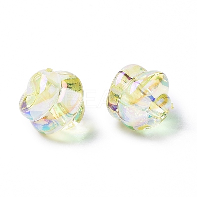 Transparent Acrylic Beads TACR-K004-07-1
