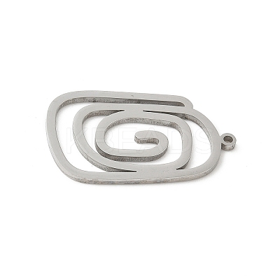 304 Stainless Steel Pendants LS-STAS-G355-08B-P-1
