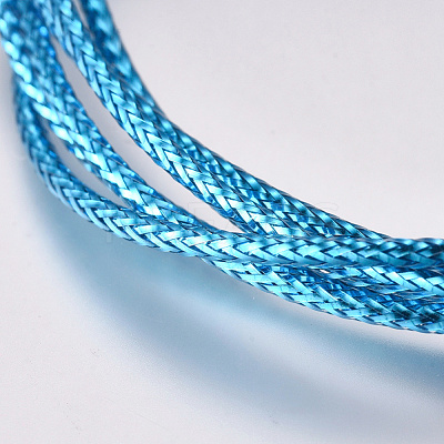 Hair Braiding String OHAR-WH0016-26B-1
