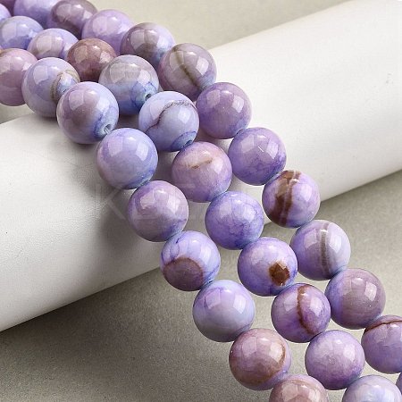 Natural Dyed Marble Beads Strands G-D315-A01-02-10mm-1