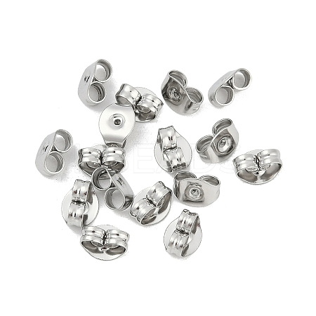 316 Surgical Stainless Steel Ear Nuts X-FIND-WH0110-193P-1