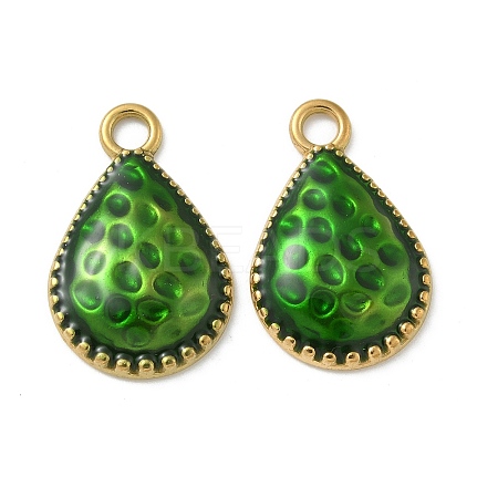 Ion Plating(IP) 304 Stainless Steel Pendants STAS-R008-04G-02-1