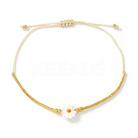 Bohemian Glass Seed Bead Braided Bracelets WO6368-10-1